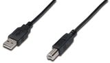 Assmann USB-A - USB-B 5m kábel 