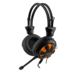 A4-Tech HS-28-3  headset narancs-fekete 