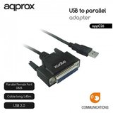 Approx USB - párhuzamos kábel 1.45m 