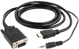 Cablexpert HDMI-A - VGA + audio kábel 3m 
