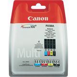 Canon CLI-551 BK/C/M/Y multipack tintapatron eredeti 
