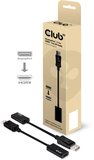Club3D Displayport - HDMI passzív 20cm átalakító adapter 