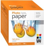 ColorWay 10x15180g 500lap  fényes fotópapír  