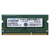 Crucial 4GB DDR3L-1600MHz notebook (SODIMM) memória 