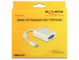 Delock mini Displayport 1.1 apa > VGA anya átalakító 