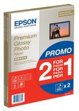 Epson Premium Glossy fotópapír, A4 /30 lap / 255 g/m&#178; / fényes 