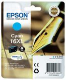 Epson T1632 C13T16324010 16XL cián eredeti tintapatron  