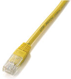Equip U/UTP CAT6 Patch kábel 0.5m sárga 