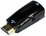Gembird HDMI-A apa - VGA anya + audio átalakító adapter 