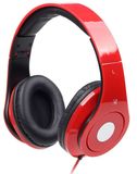 Gembird MHS-DTW-R  headset piros 