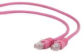 Gembird UTP CAT5e patch kábel 50cm rózsaszín  