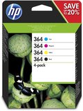 HP HP 364CMYK, N9J73AE fekete és színes eredeti tintapatron  