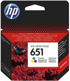 HP 651, C2P11AE háromszínű tintapatron 