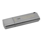 Kingston DataTraveler Locker+G3 pendrive 64GB USB 3.0 ezüst (jelszóvédelem) 