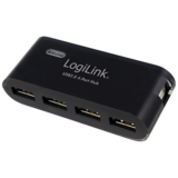 LogiLink 4 portos USB HUB fekete 