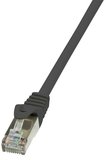 LogiLink F/UTP CAT5e Patch kábel 10m fekete 