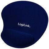 LogiLink ID0027B csuklótámaszos egérpad kék  