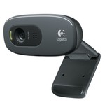 Logitech C270 720p mikrofonos webkamera fekete  
