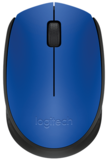 Logitech M171 wireless notebook egér kék  