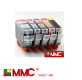 MMC Canon CLI-526C cián utángyártott tintapatron chipes 