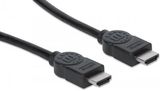 Manhattan HDMI - HDMI 2m fekete kábel 