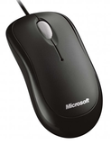 Microsoft Basic Optical Mouse USB desktop egér fekete  