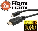 PRC Delight HDMI - micro HDMI 2m kábel 