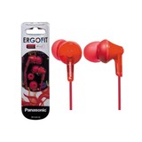 Panasonic RP-HJE125E-R piros jack fülhallgató 
