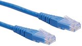 Roline UTP CAT6 patch 0.5m kék kábel 