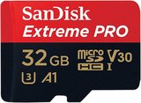 Sandisk Extreme Pro 32GB MicroSDHC C10 memóriakártya adapterrel 