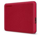 Toshiba Canvio Advance 2TB 2,5&quot; USB 3.0 Külső HDD Piros 
