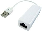 VCOM USB - LAN fehér átalakító adapter 