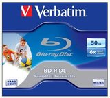 Verbatim BD-R DL 50GB nyomtatható-írható kétrétegű bluray lemez 