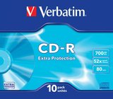 Verbatim CD-R   52x Slim tokban 