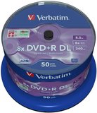 Verbatim DVD+R DL 8.5GB 8x 50db/henger 