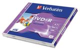Verbatim DVD+R 16x nyomtatható lemez, normál tokban 
