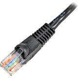 Wiretek UTP CAT5e patch kábel  1m fekete  